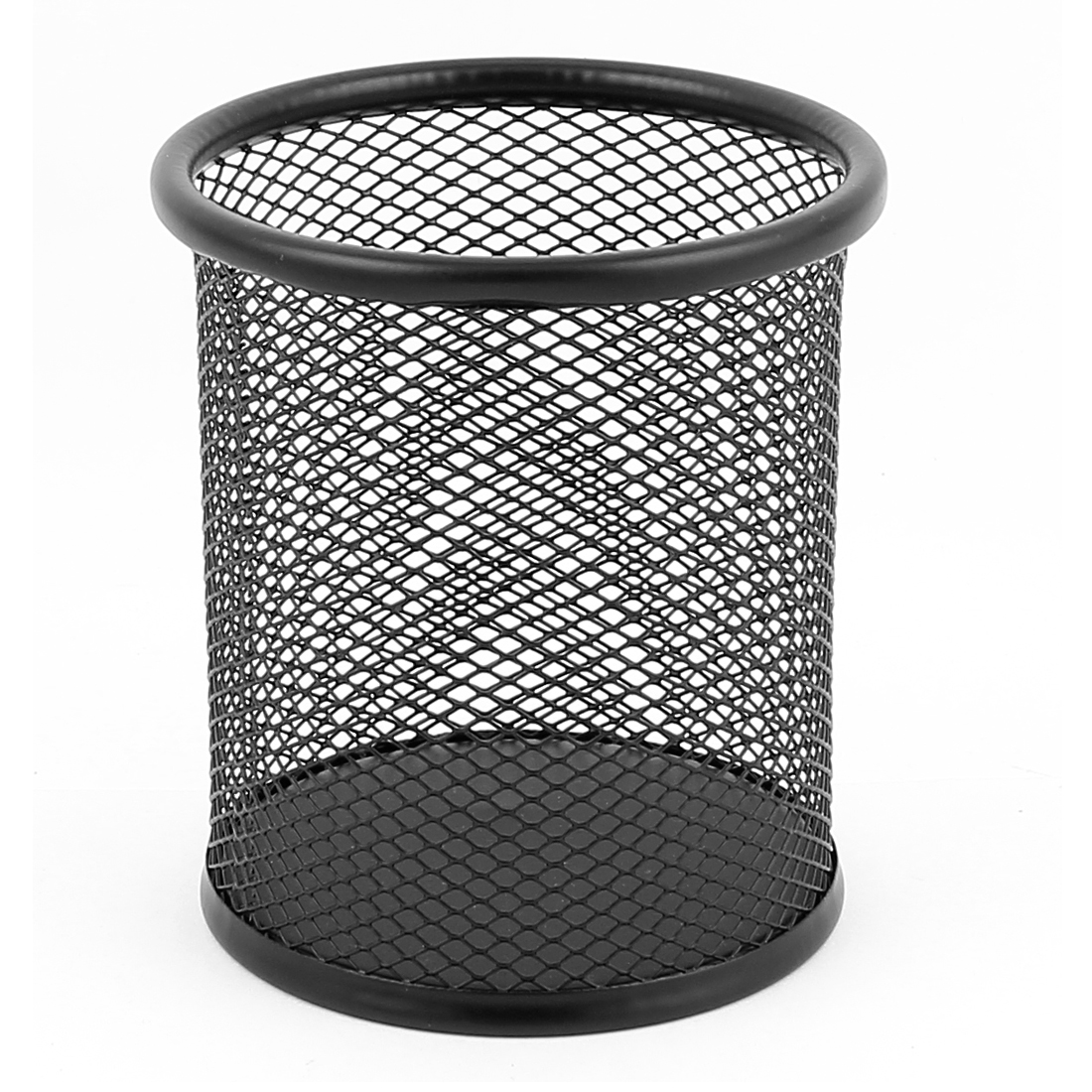 Metal Mesh Pen Storage Holder Pencil Container Pot Desk Organizer Case Box